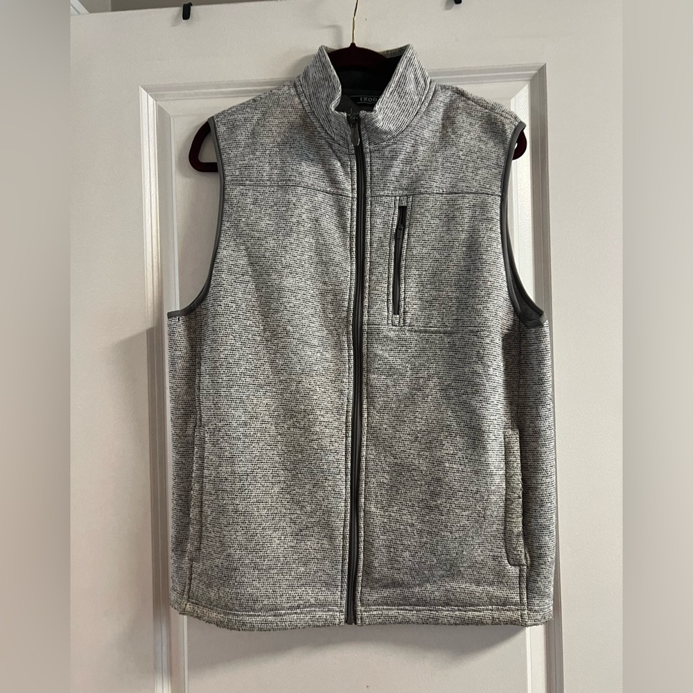 IZOD Men's Heather Gray Vest